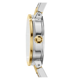 Tory Burch Reva Gold Dial Two Tone Steel Strap Watch for Women - TBW4027 Buy Now By Tory Burch