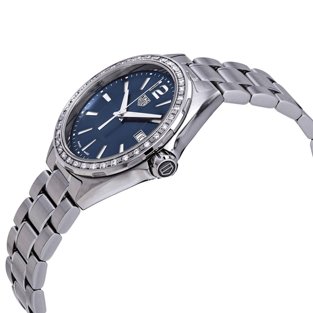 Tag Heuer Formula 1 Quartz Diamonds Blue Dial Silver Steel Strap Watch for Women - WBJ1316.BA0666 Buy Now By Tag Heuer