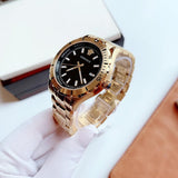 Versace Hellenyium Quartz Black Dial Gold Steel Strap Watch For Men - VE3A00820 Buy Now By Versace