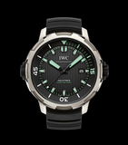 IWC Aquatimer Automatic 2000 Black Dial Black Rubber Strap Watch for Men - IW358002 Buy Now By IWC