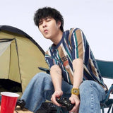 Guess Phoenix Chronograph Black Dial Black Rubber Strap Watch for Men - GW0499G2 Buy Now By Guess