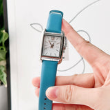 Michael Kors Petite Monroe White Dial Blue Leather Strap Watch for Women - MKO1061 Buy Now By Michael Kors