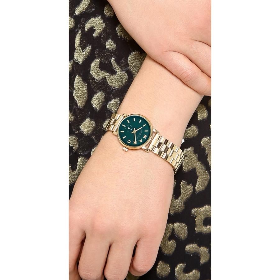 Marc Jacobs Baker Green Dial Gold Steel Strap Watch for Women - MBM3249 Buy Now By Marc Jacobs