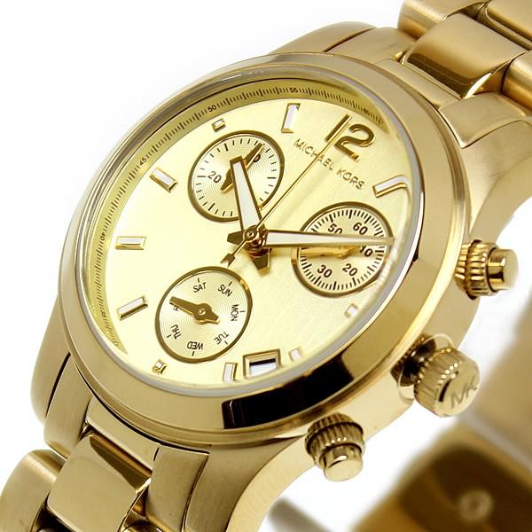 Michael Kors Runway Gold Dial Gold Steel Strap Watch for Women - MK5384 Buy Now By Michael Kors