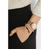 Michael Kors Lexington Chronograph White Dial Rose Gold Steel Strap Watch For Women - MK8313 Buy Now By Michael Kors