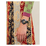 Gucci Dive Tiger Black Dial Black Rubber Strap Watch For Men - YA136318 Buy Now By Gucci