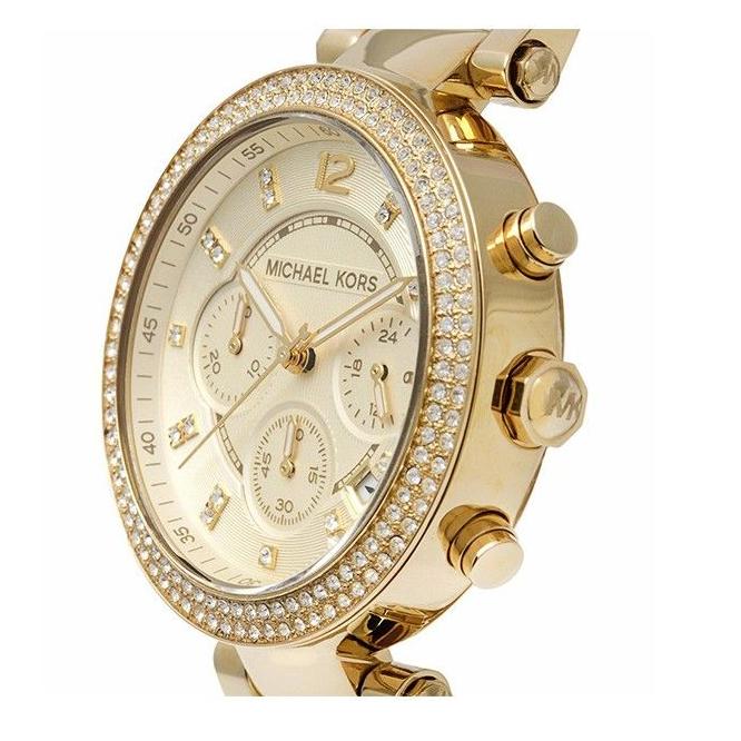 Michael Kors Parker Gold Dial Gold Steel Strap Watch for Women - MK5632 Buy Now By Michael Kors