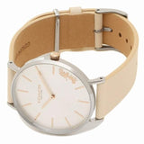 Coach Perry White Dial White Leather Strap Watch for Women - 14503117 Buy Now By Coach