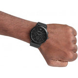 Emporio Armani Renato Chronograph Black Dial Black Mesh Bracelet Watch For Men - AR2498 Buy Now By Emporio Armani
