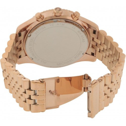 Michael Kors Lexington Rose Gold Dial Rose Gold Stainless Steel Strap Watch for Men - MK8580 Buy Now By Michael Kors
