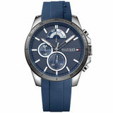 Tommy Hilfiger Decker Quartz Blue Dial Blue Rubber Strap Watch for Men - 1791350 Buy Now By Tommy Hilfiger