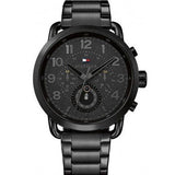Tommy Hilfiger Briggs Black Dial Black Steel Strap Watch for Men - 1791423 Buy Now By Tommy Hilfiger