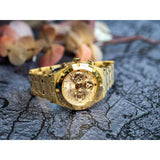 Guess Continental Gold Dial Gold Steel Strap Watch For Men - GW0260G4 Buy Now By Guess