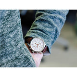 Hugo Boss Jet White Dial Brown Leather Strap Watch for Men - 1513280 Buy Now By Hugo Boss