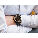 Hugo Boss Grandmaster Black Dial Black Steel Strap Watch for Men - 1513885 Buy Now By Hugo Boss