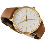Michael Kors Pyper Quartz Silver Dial Brown Leather Watch For Women - MK2740 Buy Now By Michael Kors