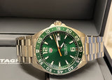 Tag Heuer Formula 1 Quartz Green Dial Silver Steel Strap Watch for Men - WAZ1017.BA0842 Buy Now By Tag Heuer