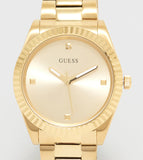 Guess Connoisseur Analog Gold Dial Gold Steel Strap Watch For Men - GW0542G2 Buy Now By Guess