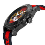 Gucci Dive Tiger Blue and Red Dial Blue Red Blue Nylon Strap Watch For Men - YA136215 Buy Now By Gucci