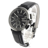 Gucci G Chrono Black Dial Black Leather Strap Watch For Men - YA101205 Buy Now By Gucci