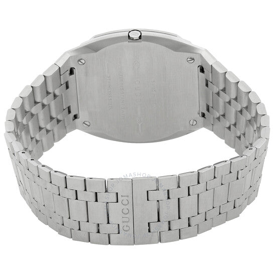 Gucci 25H Quartz Pink Dial Silver Steel Strap Watch for Women - YA163410 Buy Now By Gucci