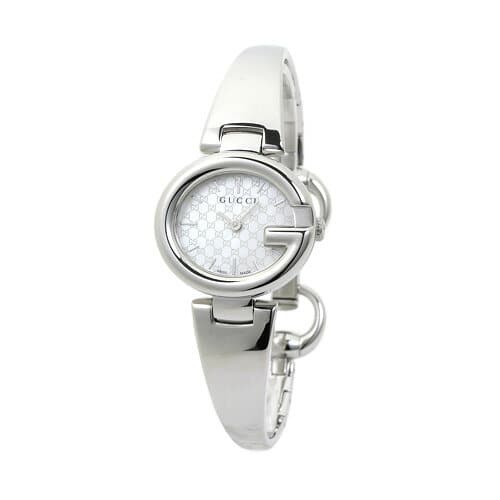 Gucci Guccissima Quartz Silver Dial Silver Steel Strap Watch For Women - YA134511 Buy Now By Gucci