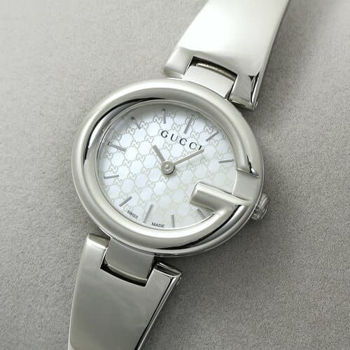 Gucci Guccissima Quartz Silver Dial Silver Steel Strap Watch For Women - YA134511 Buy Now By Gucci