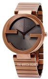 Gucci Interlocking XL Brown Dial Brown Steel Strap Watch For Men - YA133211 Buy Now By Gucci