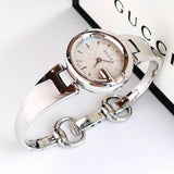 Gucci Guccissima Quartz Silver Dial Silver Steel Strap Watch For Women - YA134511 Buy Now By Gucci