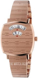 Gucci Grip Quartz Rose Gold Dial Rose Gold Steel Strap Watch For Women - YA157505 Buy Now By Gucci