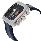 Gucci Coupe Chronograph Blue Dial Two Tone NATO Strap Watch for Men - YA131203 Buy Now By Gucci