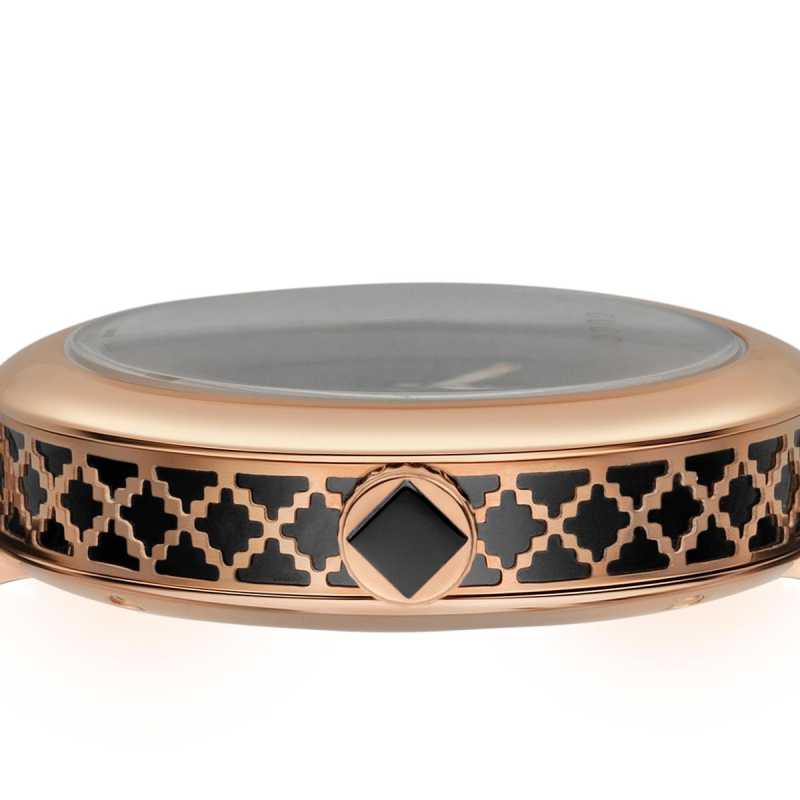 Gucci Diamantissima Quartz Black Dial Black Leather Strap Watch for Women - YA141401 Buy Now By Gucci