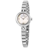 Gucci Diamantissima Quartz Diamonds White Dial Silver Steel Strap Watch For Women - YA141503 Buy Now By Gucci