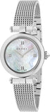 Gucci Diamantissima Quartz Diamonds Mother of Pearl Dial Silver Mesh Bracelet Watch for Women - YA141504 Buy Now By Gucci