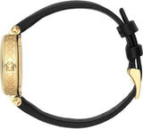 Gucci Diamantissima Mother of Pearl Dial Black Leather Strap Watch For Women - YA141505 Buy Now By Gucci