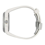 Gucci Dive Automatic Transparent Dial White Rubber Strap Watch For Men - YA136343 Buy Now By Gucci