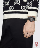 Gucci Dive Quartz Kingsnake Black Dial Black Rubber Strap Watch For Men - YA136217 Buy Now By Gucci