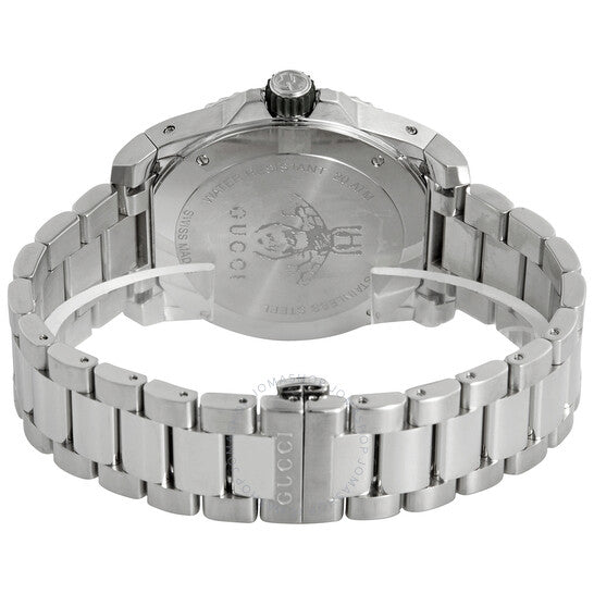 Gucci Dive Quartz Green Dial Silver Steel Strap Watch For Men - YA136222 Buy Now By Gucci