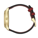 Gucci G Timeless Quartz Red Dial Red Leather Strap Watch For Women - YA1264054 Buy Now By Gucci