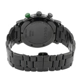 Gucci G Chrono Black Dial Black Steel Strap Watch For Men - YA101331 Buy Now By Gucci