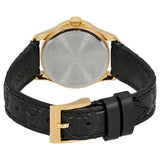 Gucci G Timeless Quartz Black Dial Black Leather Strap Watch For Women - YA126581A Buy Now By Gucci