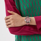 Gucci G Timeless Quartz Candy Pink Dial Pink Leather Strap Watch For Women - YA1264030 Buy Now By Gucci
