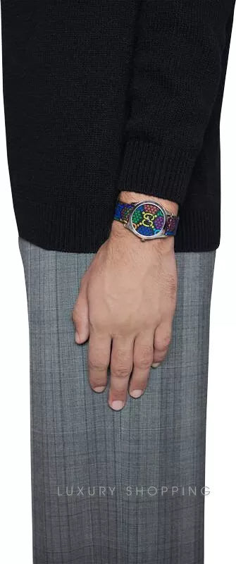 Gucci G Timeless Quartz Black Dial Black Leather Strap Watch For Women - YA1264146 Buy Now By Gucci