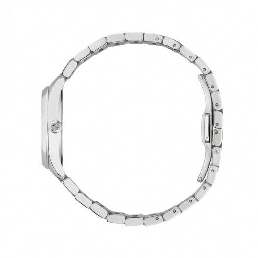 Gucci G Timeless Quartz Diamonds Silver Dial Two Tone Steel Strap Watch For Women - YA1265016 Buy Now By Gucci