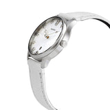 Gucci G-Timeless Mother of Pearl White Dial White Leather Strap Watch For Women - YA126597 Buy Now By Gucci