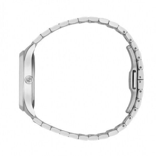 Gucci G Timeless Quartz Mother of Pearl Pink Dial Silver Steel Strap Watch for Women - YA1264166 Buy Now By Gucci