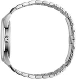 Gucci G Timeless Quartz Brown Dial Silver Steel Strap Watch for Men - YA126317 Buy Now By Gucci