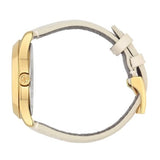 Gucci G Timeless Quartz White Dial White Leather Strap Watch For Women - YA1264033A Buy Now By Gucci