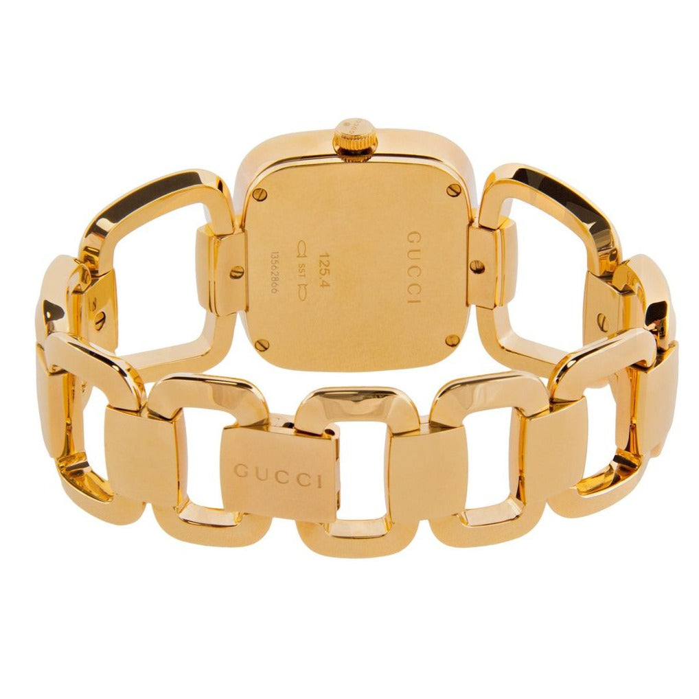 Gucci G Gucci Sunbrushed Brown Dial Rose Gold Steel Strap Watch For Women - YA125511 Buy Now By Gucci