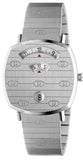 Gucci Grip Quartz Silver Dial Silver Steel Strap Watch For Women - YA157401 Buy Now By Gucci